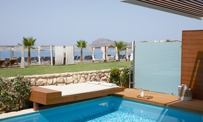 Imperial Suite Private Pool Water Front Direct Sea View