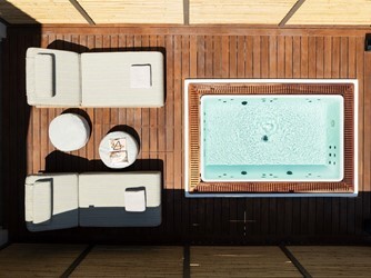 Double Bungalow Room Sea View Outdoor Whirlpool