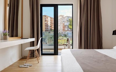 Deluxe Double Room Back View