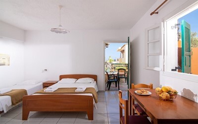 Triple Studio with Mountain or Garden View A/C