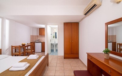Triple Studio with Mountain or Garden View A/C