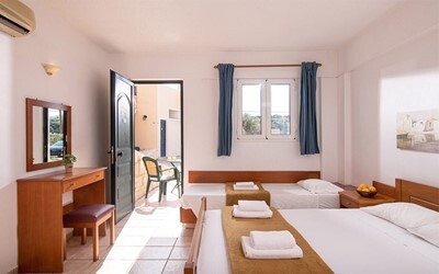 Triple Studio with Mountain or Garden View A/C