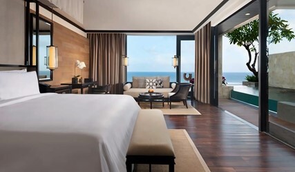  Полу-люкс на скале с собственным бассейном и видом на океан