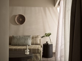 King Evergreen 1 Bedroom Suite with Balcony or Terrace Garden View