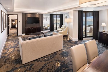 Grand Suite with Lounge Access and Balcony