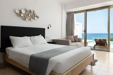 Double Room Deluxe Swim Up with Front Sea View