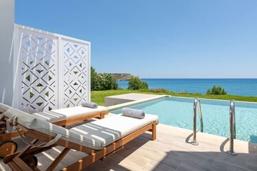 Double Room Deluxe Swim Up with Front Sea View