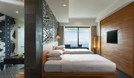 Deluxe Twin Room with Balcony and Ocean View