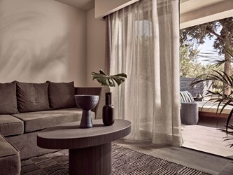 King Evergreen Absolute Suite with Individual Pool Garden View