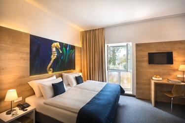 Standard family room with park view