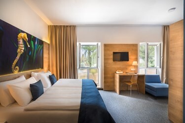 Standard family room with park view