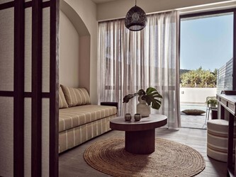 King Evergreen Absolute 2-Bedroom Suite with Individual Pool Garden View