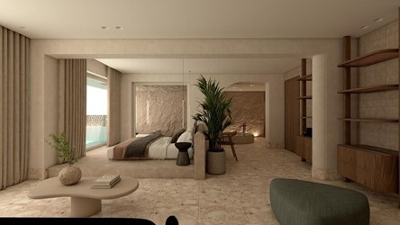 Cave Oasis Seafront Suite with Private Pool & Hydro Massage