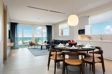 2 Bedrooms Suite Pavilion, with Terrace, Beach Front