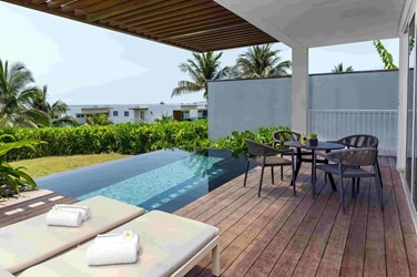1 Bedroom Suite Pavilion, Private Pool, Ocean View