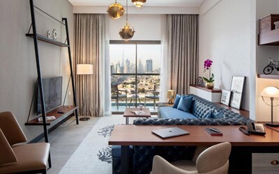 One Bedroom Apartment with Burj Khalifa View