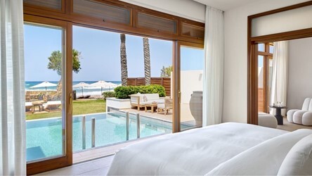 Junior Presidential Villa, Sea Front With Private Pool & Garden