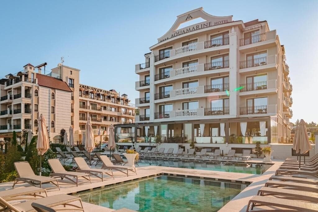 Отель Aquamarine Hotel Kranevo (ex. Aquamarin Krn, Aquamarine Kranevo) 4*