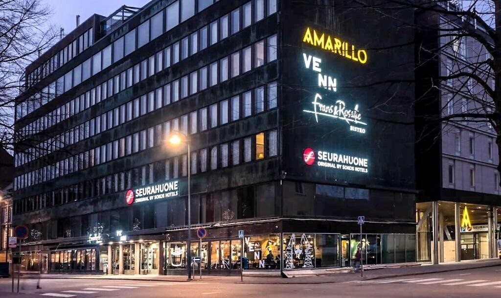 Отель Original Sokos Hotel Seurahuone Kotka 4*