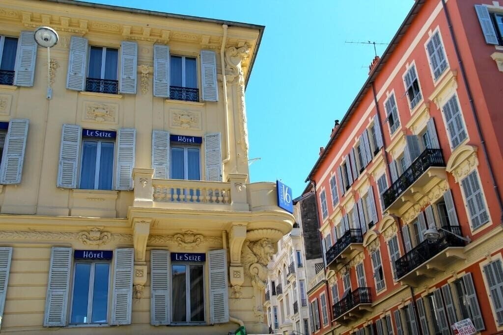 Готель Hotel Le Seize, Nice Centre (ex. Le Seize, The Originals Boutique Hotel Le Seize Nice) 3*