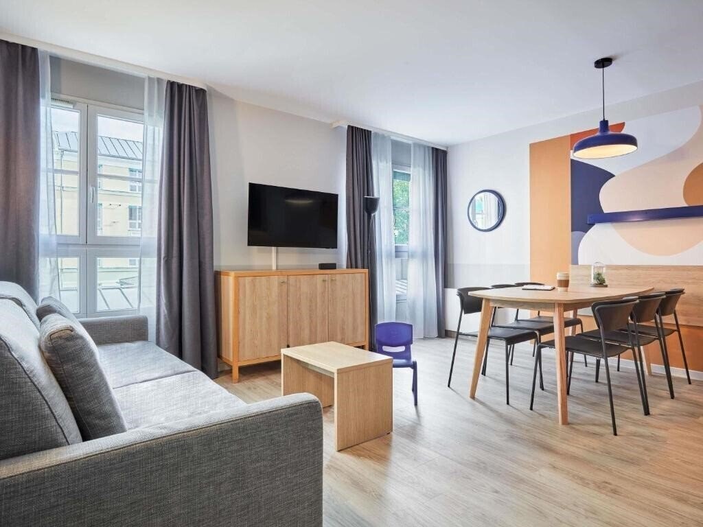 Отель Adagio Aparthotel Marne La Vallee Val D'Europe 3*
