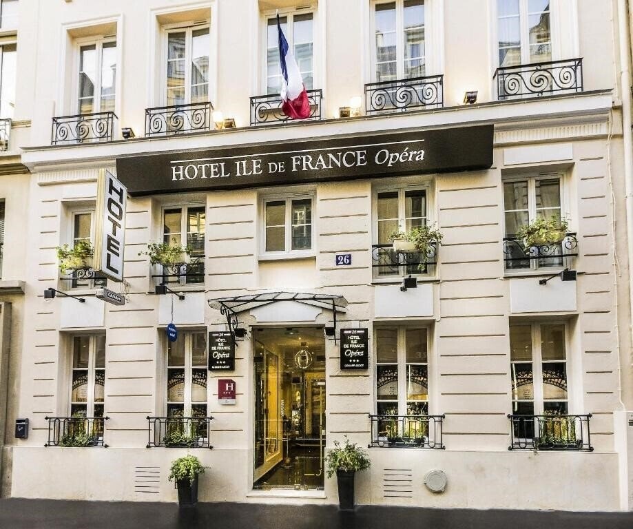 Картинка Hotel Ile de France Opera 3*