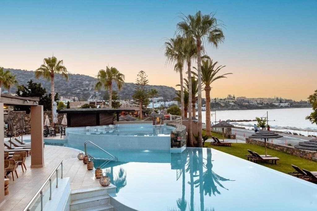 Отель Hotel Blue Sea Beach Affiliated by Melia (ex. Blue Sea Beach Stalida, Zeus Hotels Blue Sea Beach, Sentido Blue Sea Beach) 5*