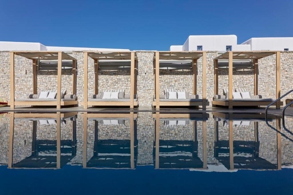 Картинка Mykonos Kosmoplaz Beach Resort Hotel 4*