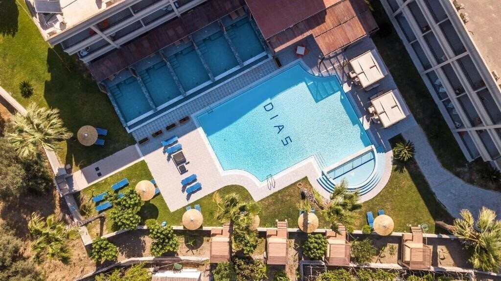 Отель Dias Hotel Faliraki Rhodes 2*