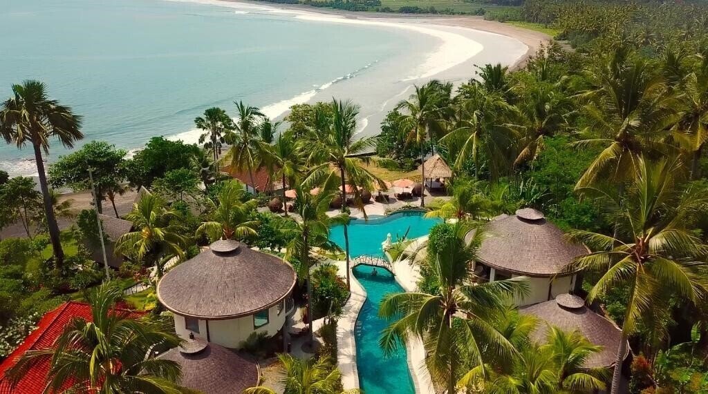 Отель Puri Dajuma Cottages, Beach Eco-Resort & SPA 3*