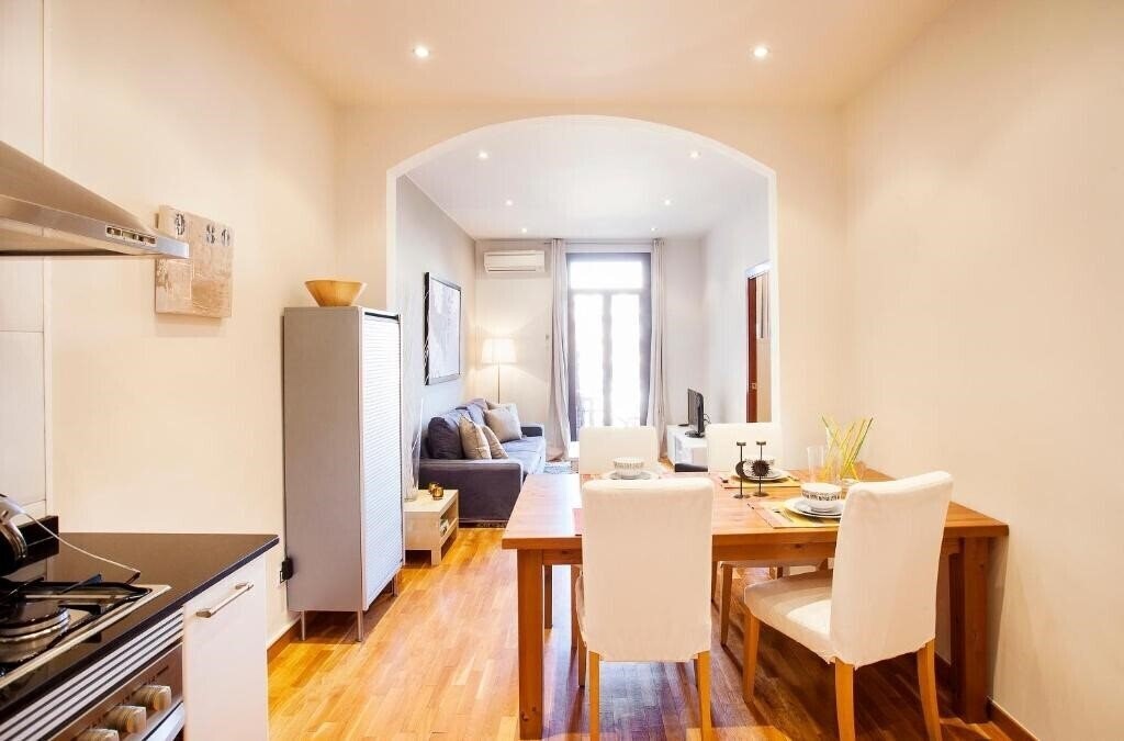 Отель Barcelona Apartment Viladomat апартаменты