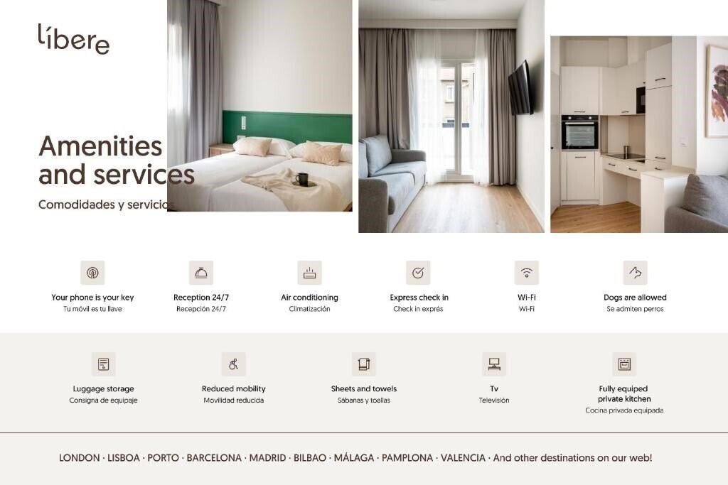 Фотография Apartamentos Libere Bilbao La Vieja 3*