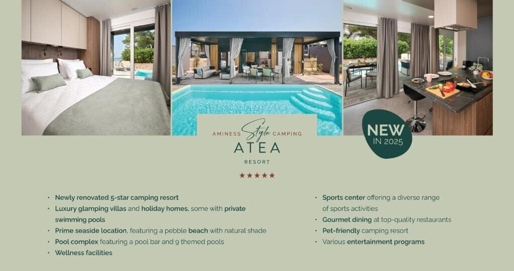 Картинка Aminess Style Glamping Villas & Holiday Homes Atea 5*