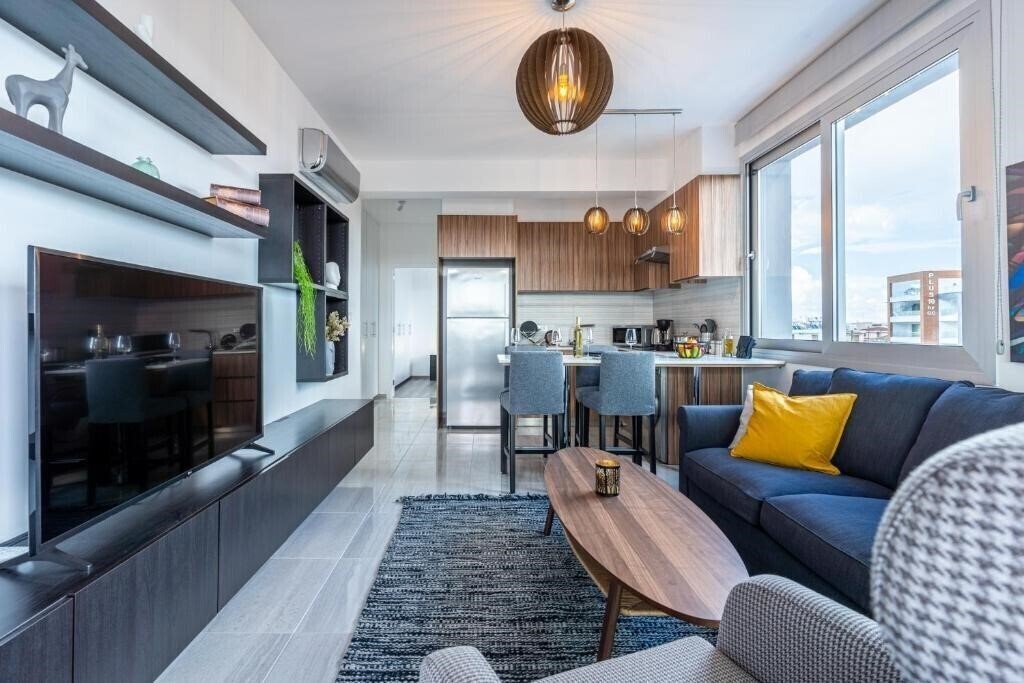 Картинка Sunflower 1-Bedroom Apartment in Larnaca 2*