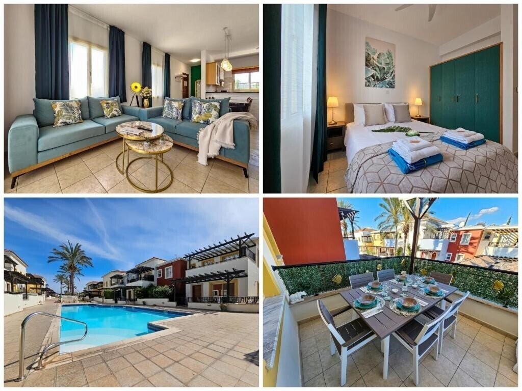 Отель Aphrodites Pearl Luxury 3 Bed Apartment 2*