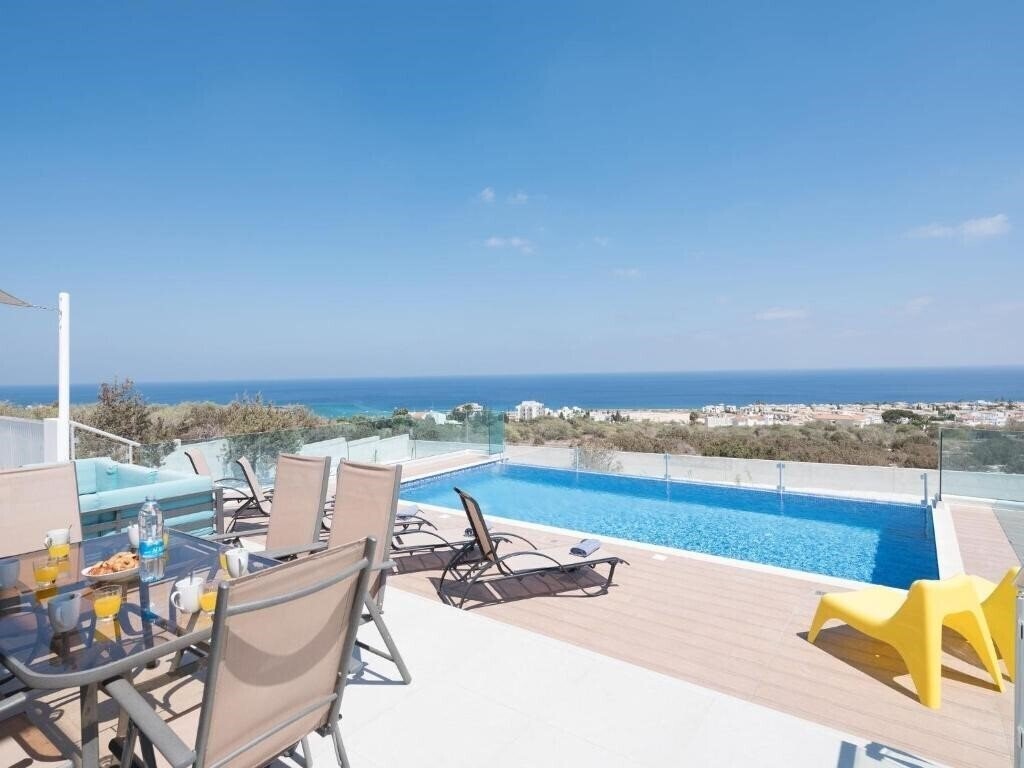Отель Villa Clea, Stunning 4BDR Protaras Villa, Seaviews 3*