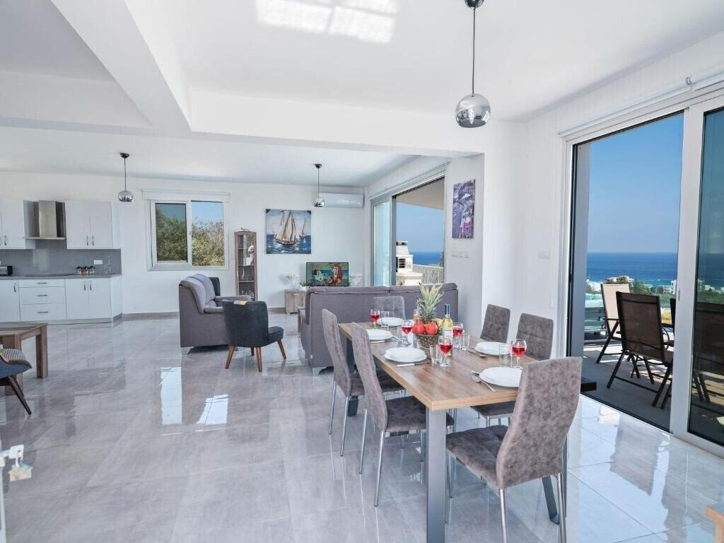 Картинка Villa Clea, Stunning 4BDR Protaras Villa, Seaviews 3*