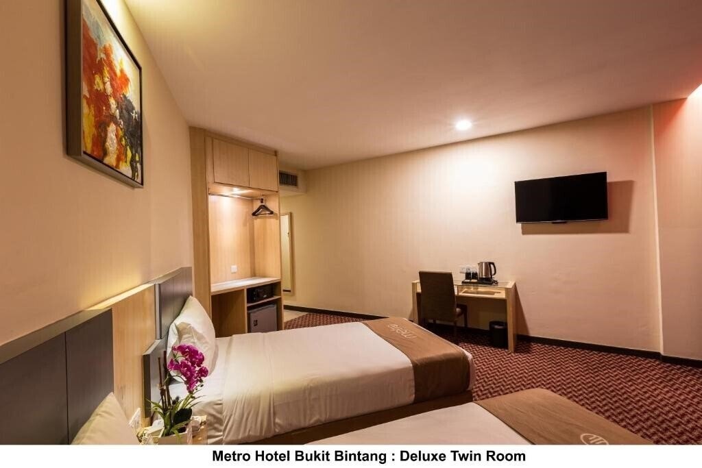 Картинка Metro Hotel Bukit Bintang 3*
