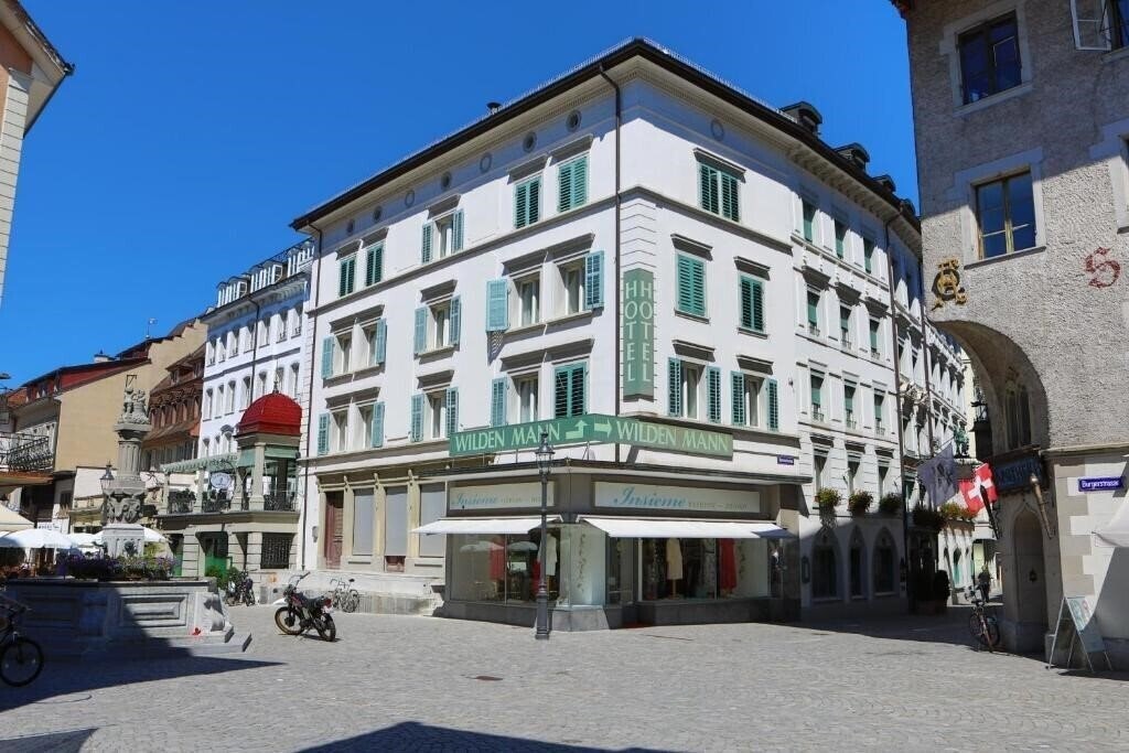 Отель Hotel Wilden Mann 4*