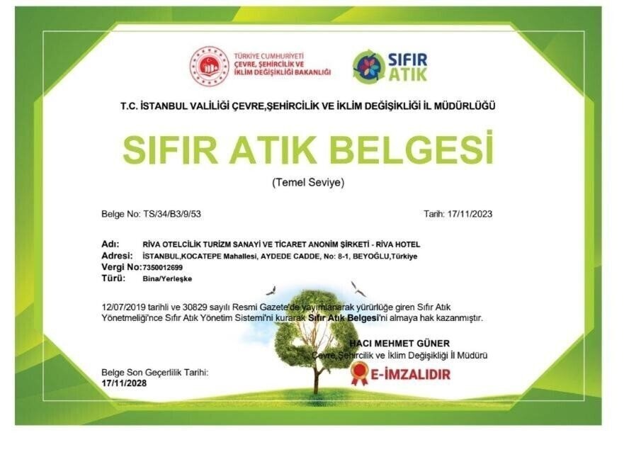 Готель Riva Hotel Taksim 4*