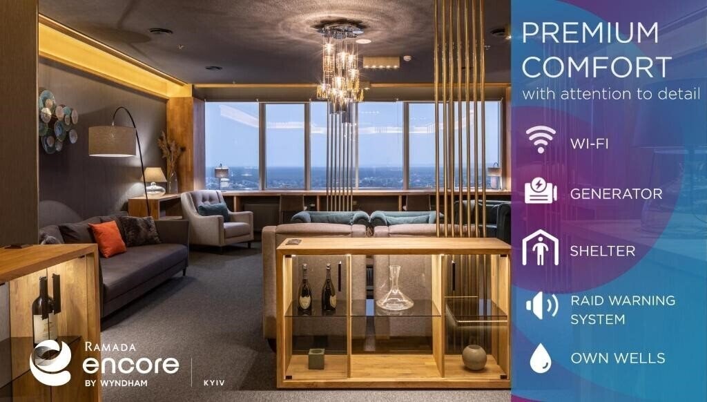 Готель Ramada Encore Kiev 3*