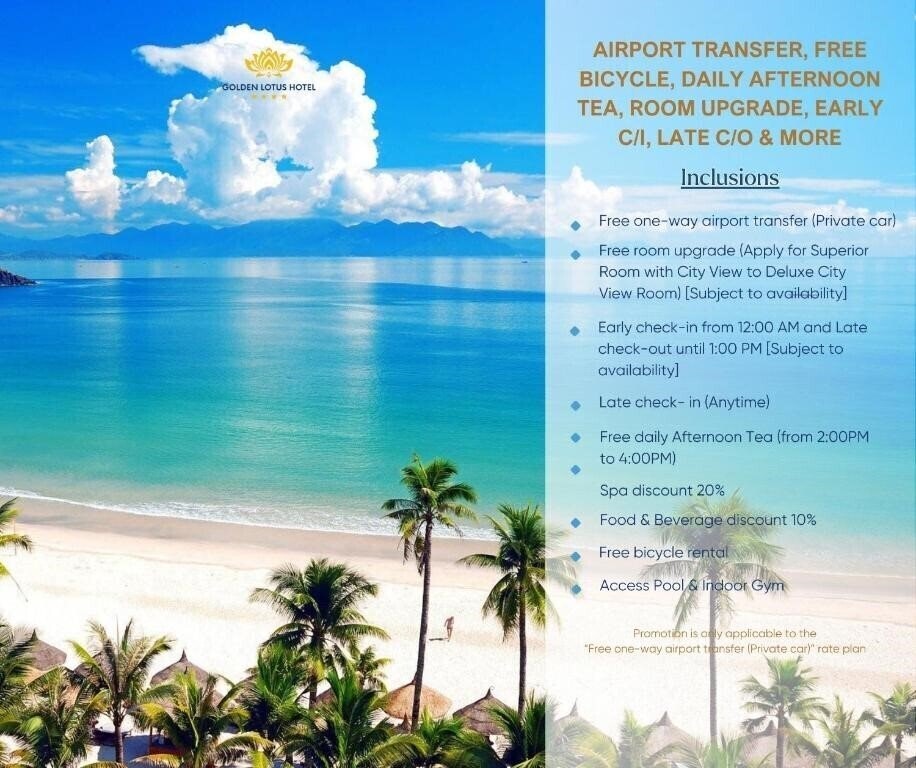 Фотографія Golden Lotus Hotel Da Nang 4*