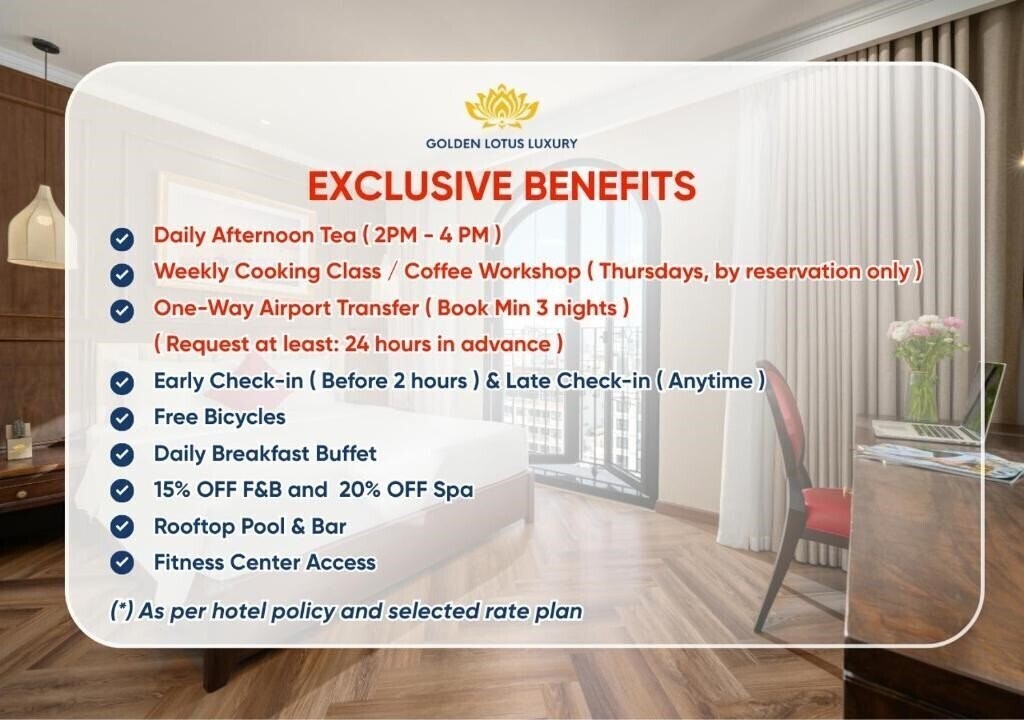 Зображення Golden Lotus Luxury Hotel 4*