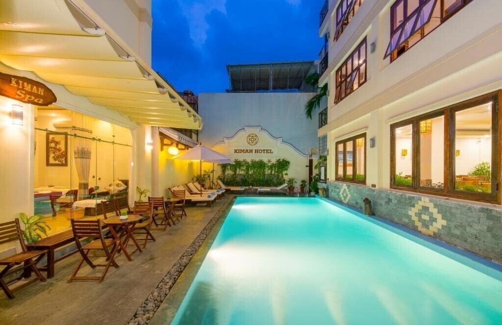 Готель Kiman Hotel Hoian (ex. Kiman Hotel, Kiman Hoi An Hotel & SPA, Kim An Hotel Hoi An) 3*